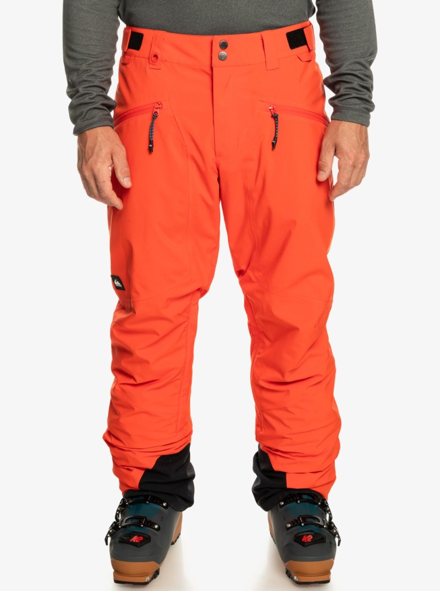 Homme Quiksilver Pantalons De Snow | Boundry - Pantalon De Snow Pour Homme Grenadine