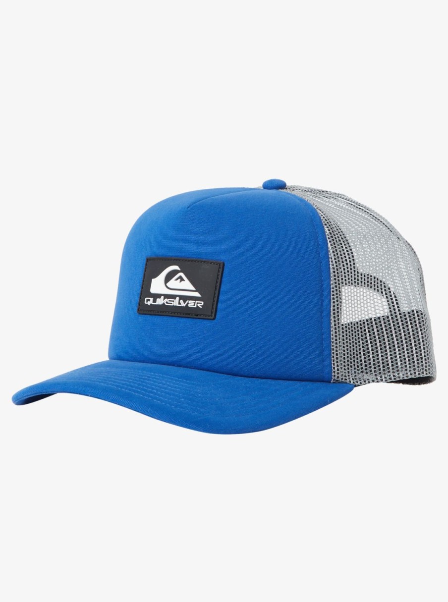 Homme Quiksilver Casquettes & Chapeaux | Omnipotent - Casquette Snapback Pour Homme Estate Blue