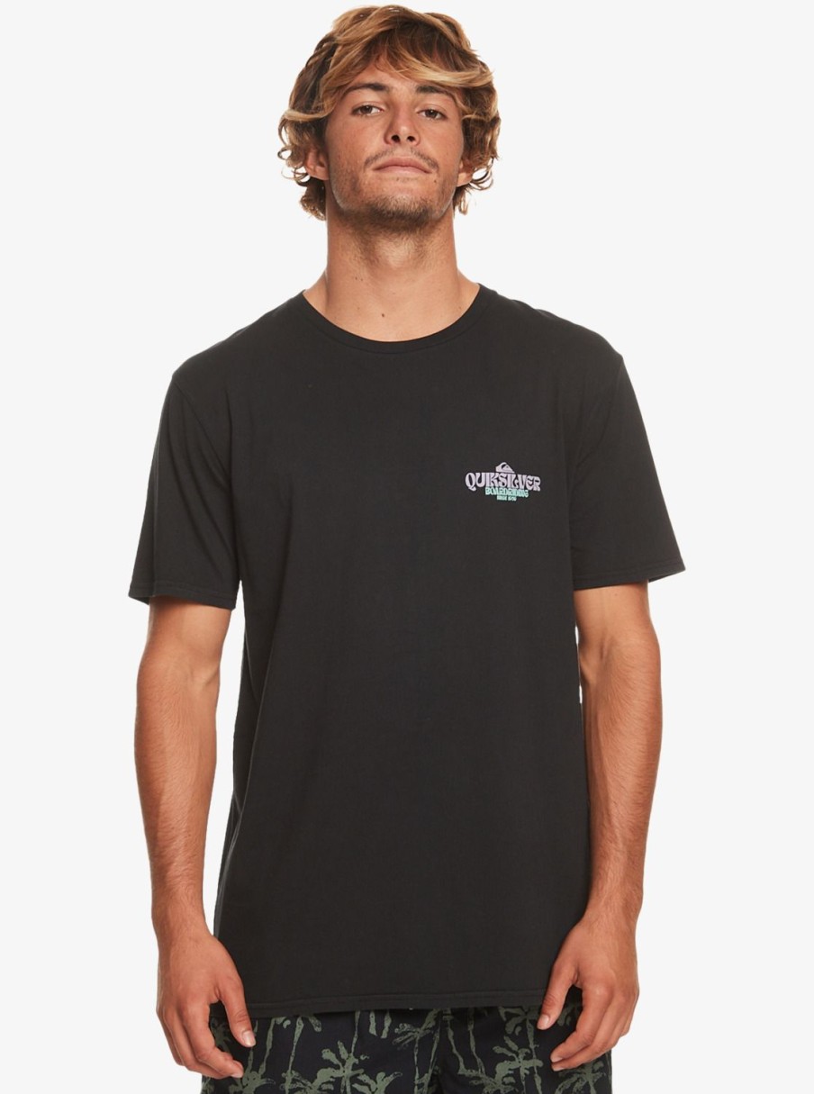 Homme Quiksilver T-Shirts & Polos | Bold Move - T-Shirt Pour Homme Black