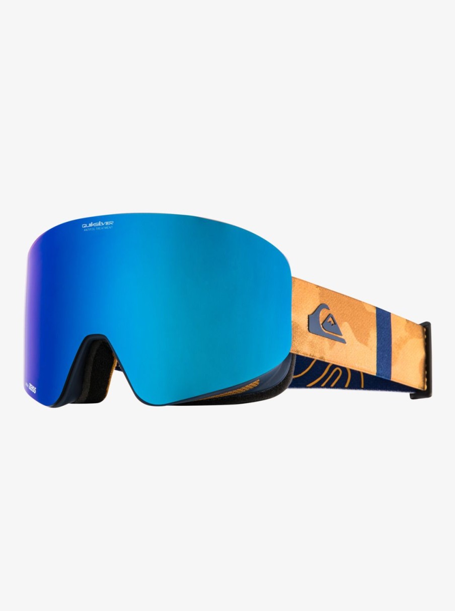 Homme Quiksilver Accessoires | Qsrc Color Luxe - Masque De Ski/Snowboard Pour Homme Fade Out/Clux Ml Blue S3