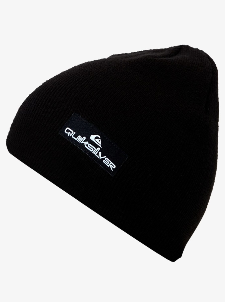 Garcon Quiksilver Accessoires | Cushy - Bonnet Pour Garcon 8-16 Black