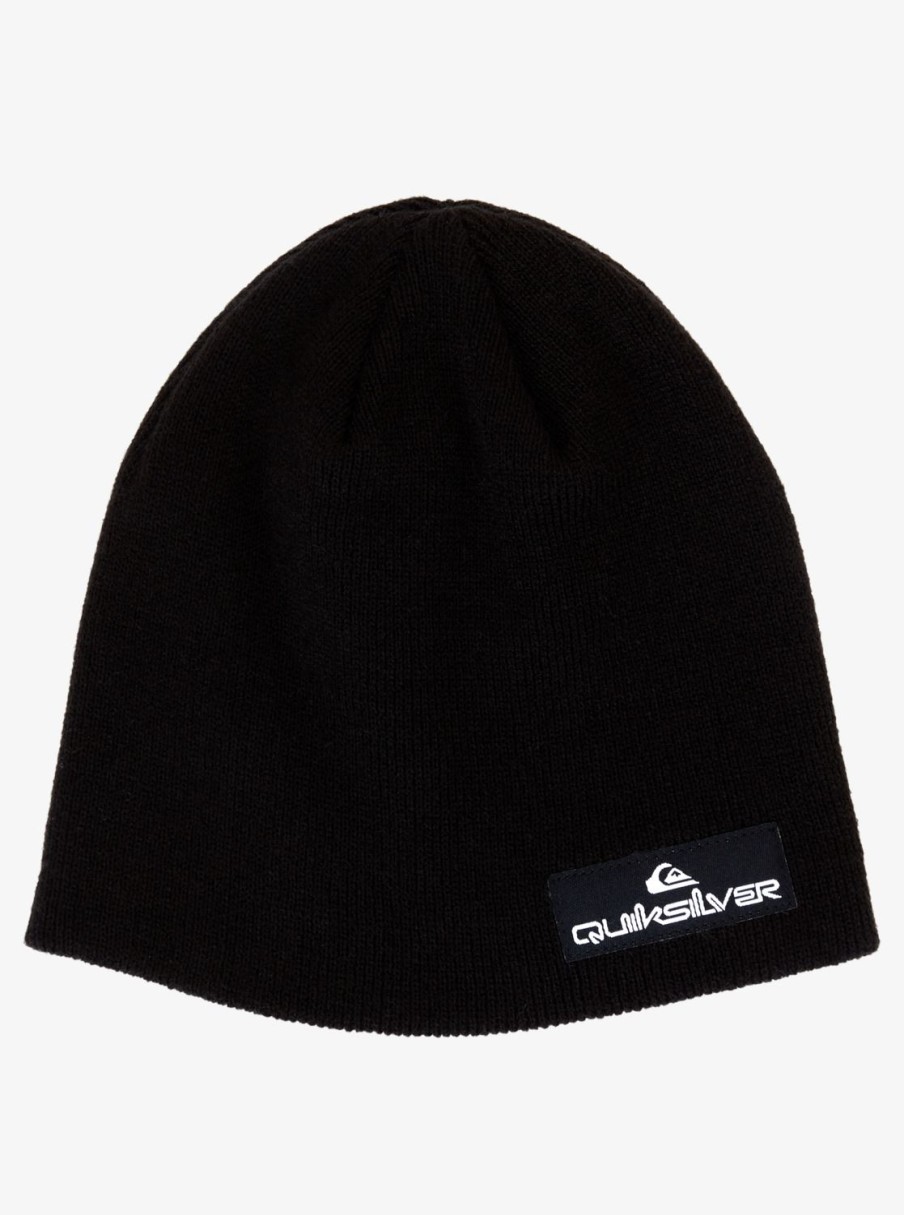 Garcon Quiksilver Accessoires | Cushy - Bonnet Pour Garcon 8-16 Black