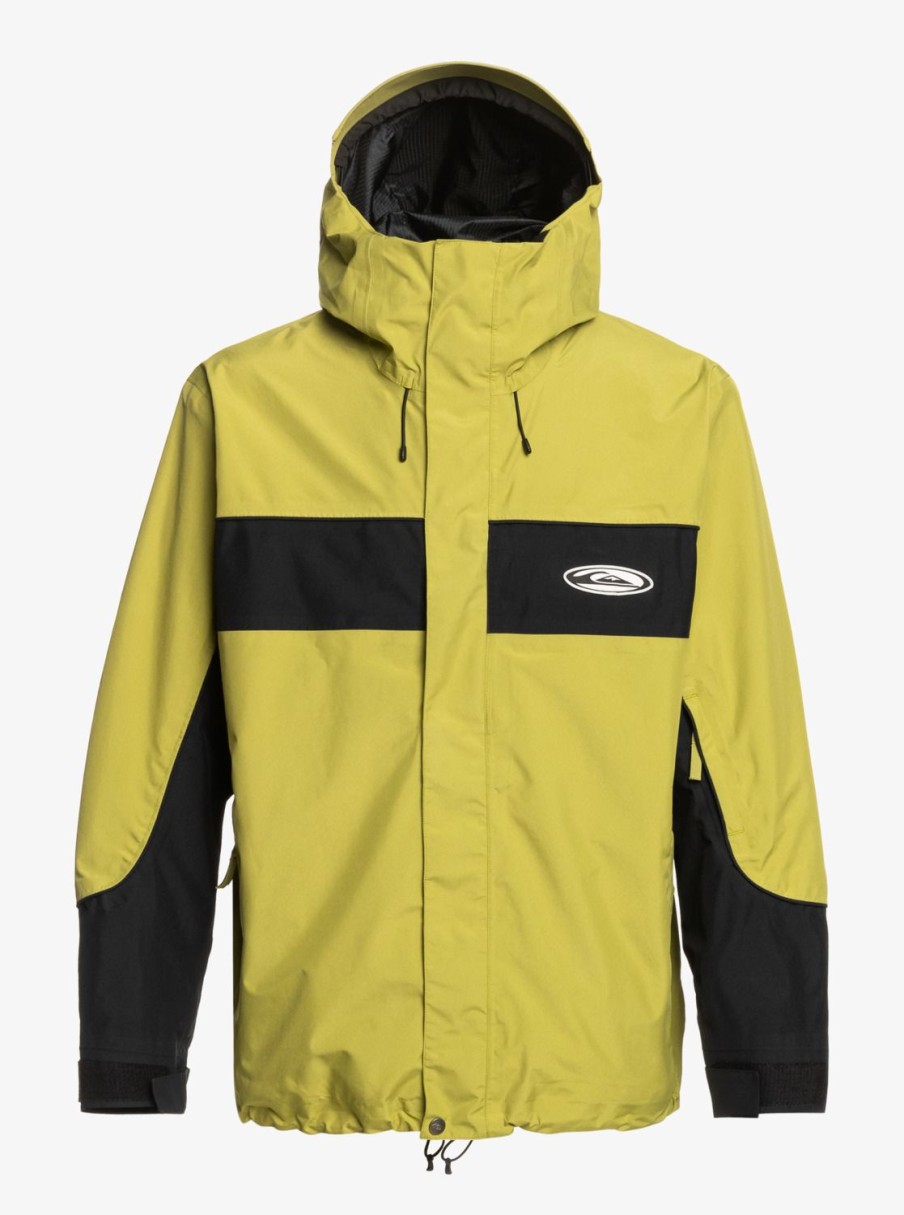 Homme Quiksilver Vestes De Snow | High Altitude Gore-Tex® - Veste De Snow Technique Pour Homme Green Olive