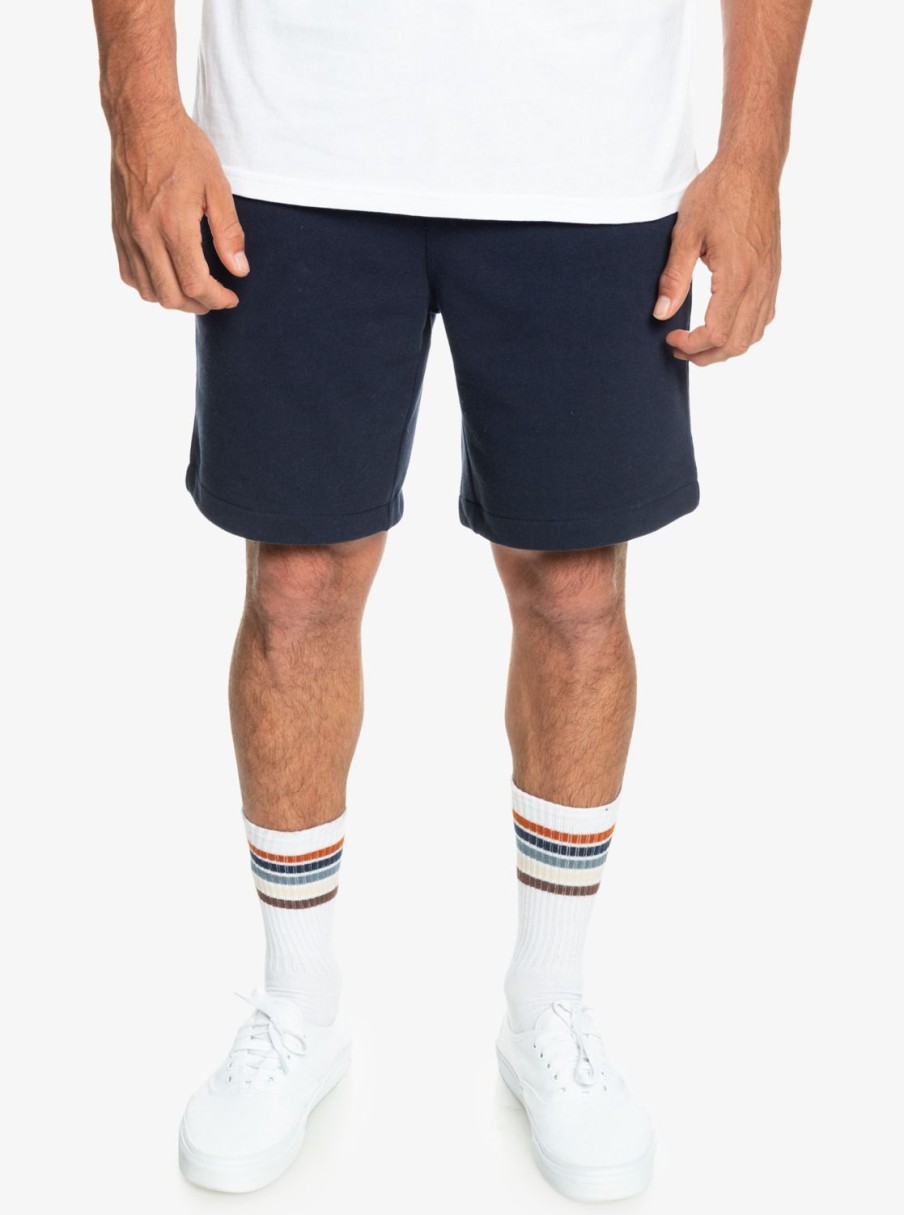 Homme Quiksilver Shorts | Essentials - Short En Molleton Pour Homme Navy Blazer