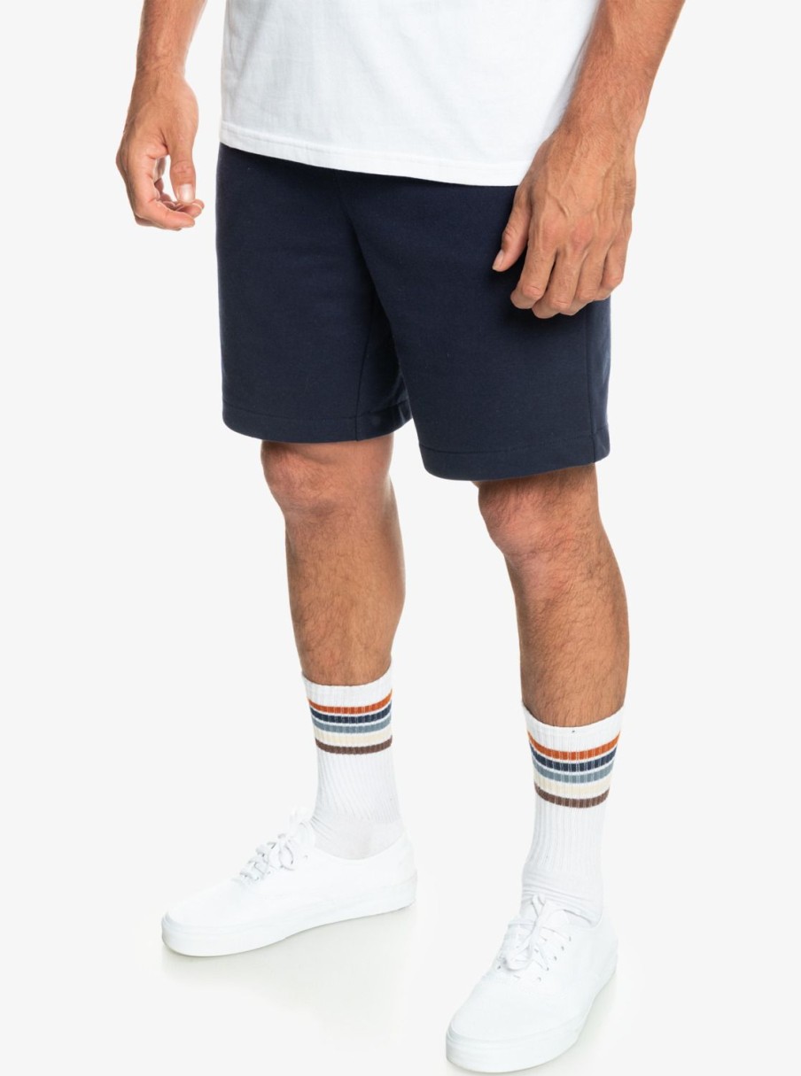 Homme Quiksilver Shorts | Essentials - Short En Molleton Pour Homme Navy Blazer