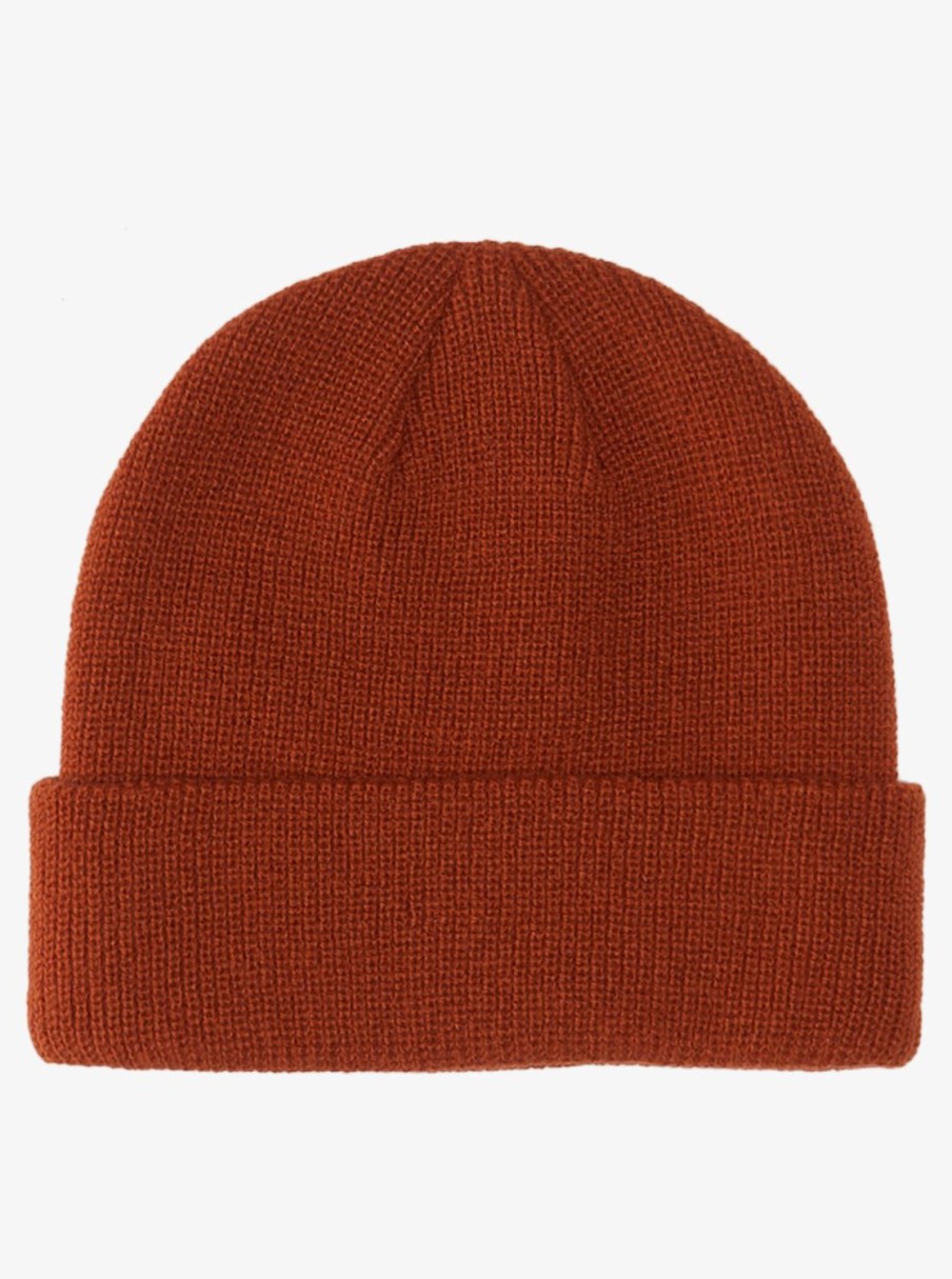 Homme Quiksilver Accessoires | Performer - Bonnet A Revers Pour Homme Baked Clay