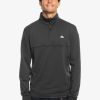 Homme Quiksilver Sweats & Pulls | Steep Point - Haut De Sous-Vetement Demi-Zip Pour Homme Phantom