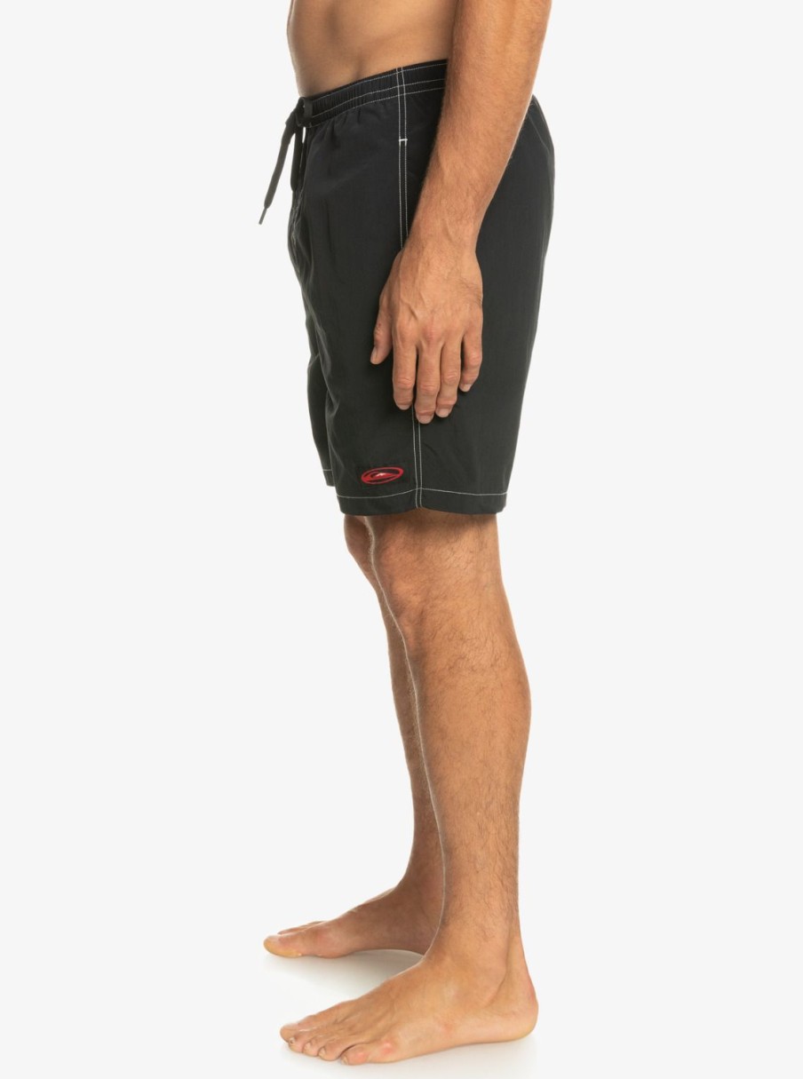 Homme Quiksilver Boardshorts | Saturn 18" Volleys Black