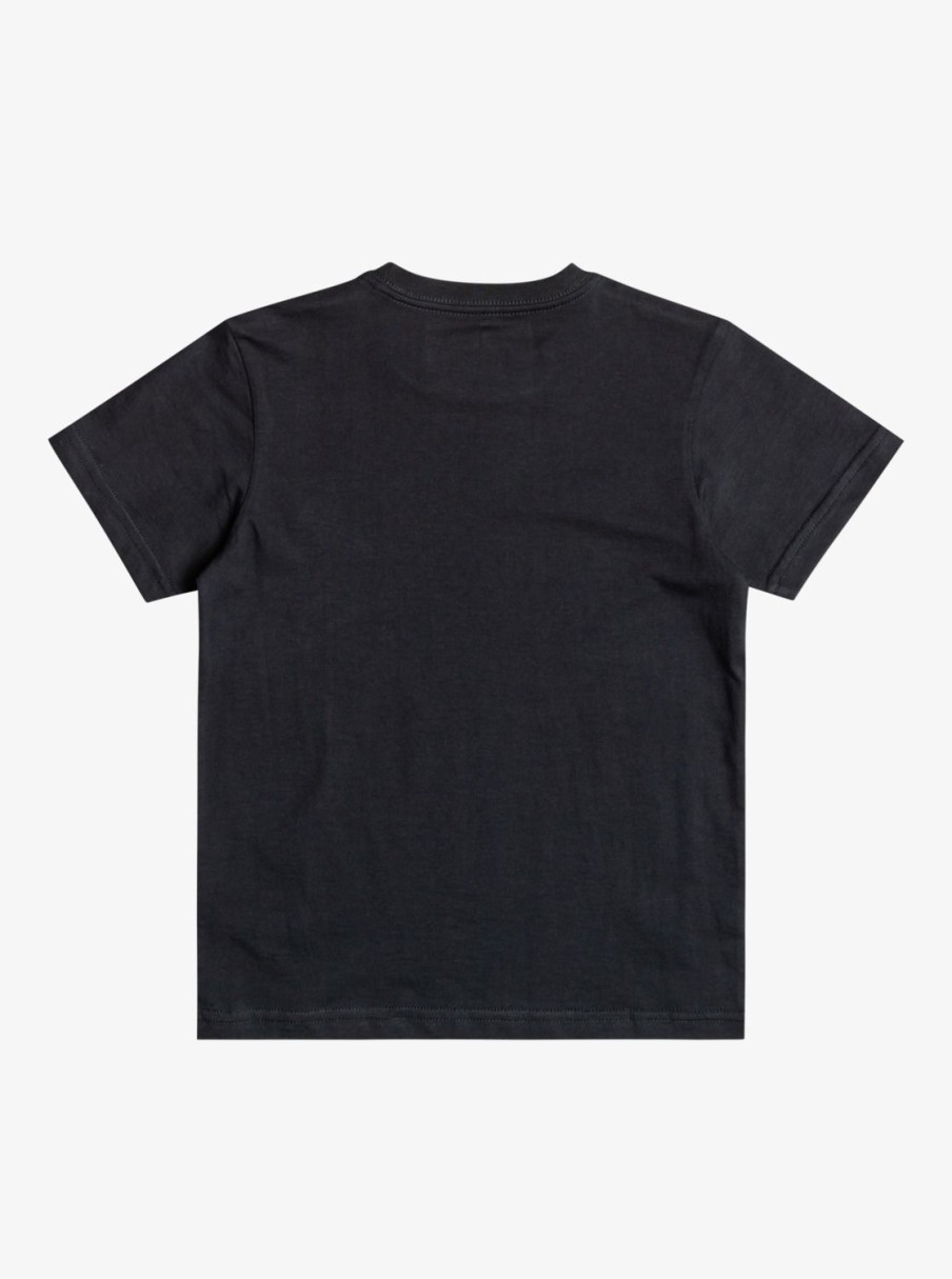 Garcon Quiksilver T-Shirts | Vintage Feel - T-Shirt Pour Garcon 8-16 Black