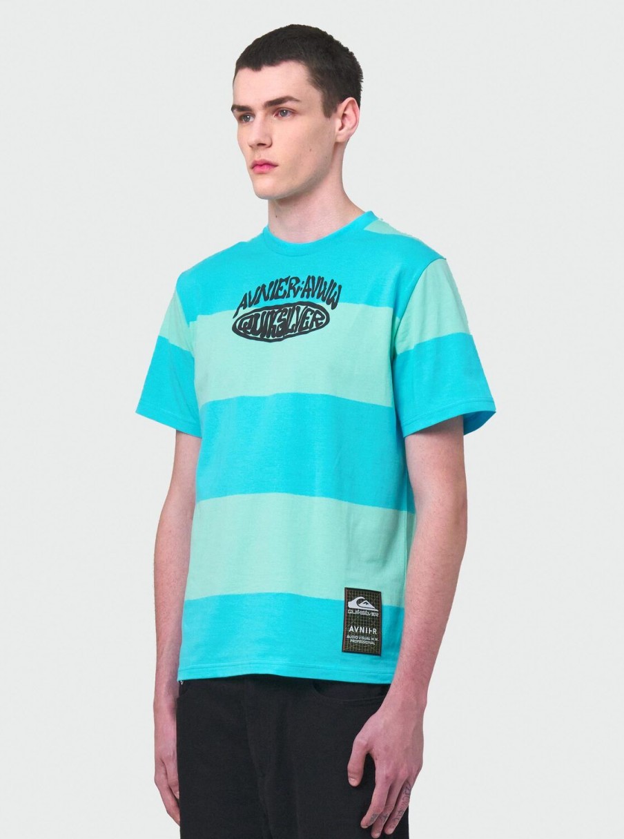 Homme Quiksilver T-Shirts & Polos | Avnier Source Secam - T-Shirt Unisex Cabbage