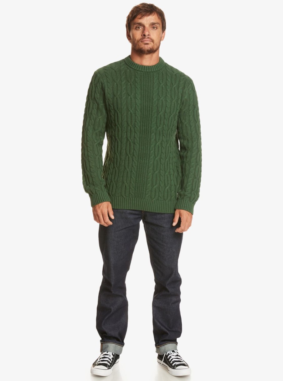 Homme Quiksilver Sweats & Pulls | Aldville - Pull Pour Homme Greener Pastures