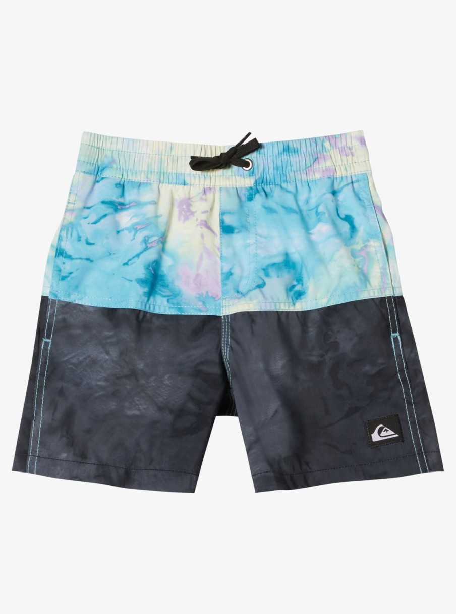 Garcon Quiksilver Boardshorts | Butt Logo 12" - Short De Bain Pour Garcon 2-7 Black