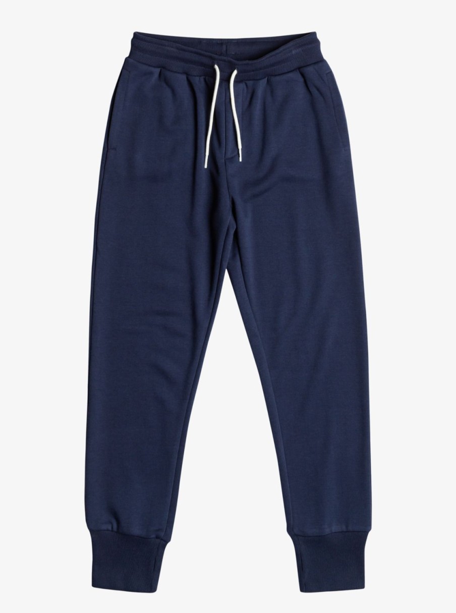 Garcon Quiksilver Pantalons | Easy Day Slim - Pantalon De Jogging Pour Garcon 8-16 Navy Blazer