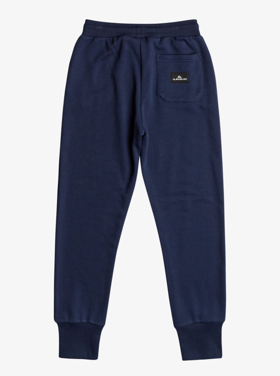 Garcon Quiksilver Pantalons | Easy Day Slim - Pantalon De Jogging Pour Garcon 8-16 Navy Blazer