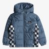 Garcon Quiksilver Vestes & Manteaux | Mirage Mix - Doudoune Pour Garcon 8-16 Bering Sea