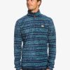 Homme Quiksilver Sweats & Pulls | Aker - Polaire Demi-Zip Pour Homme Aker Naval Academy