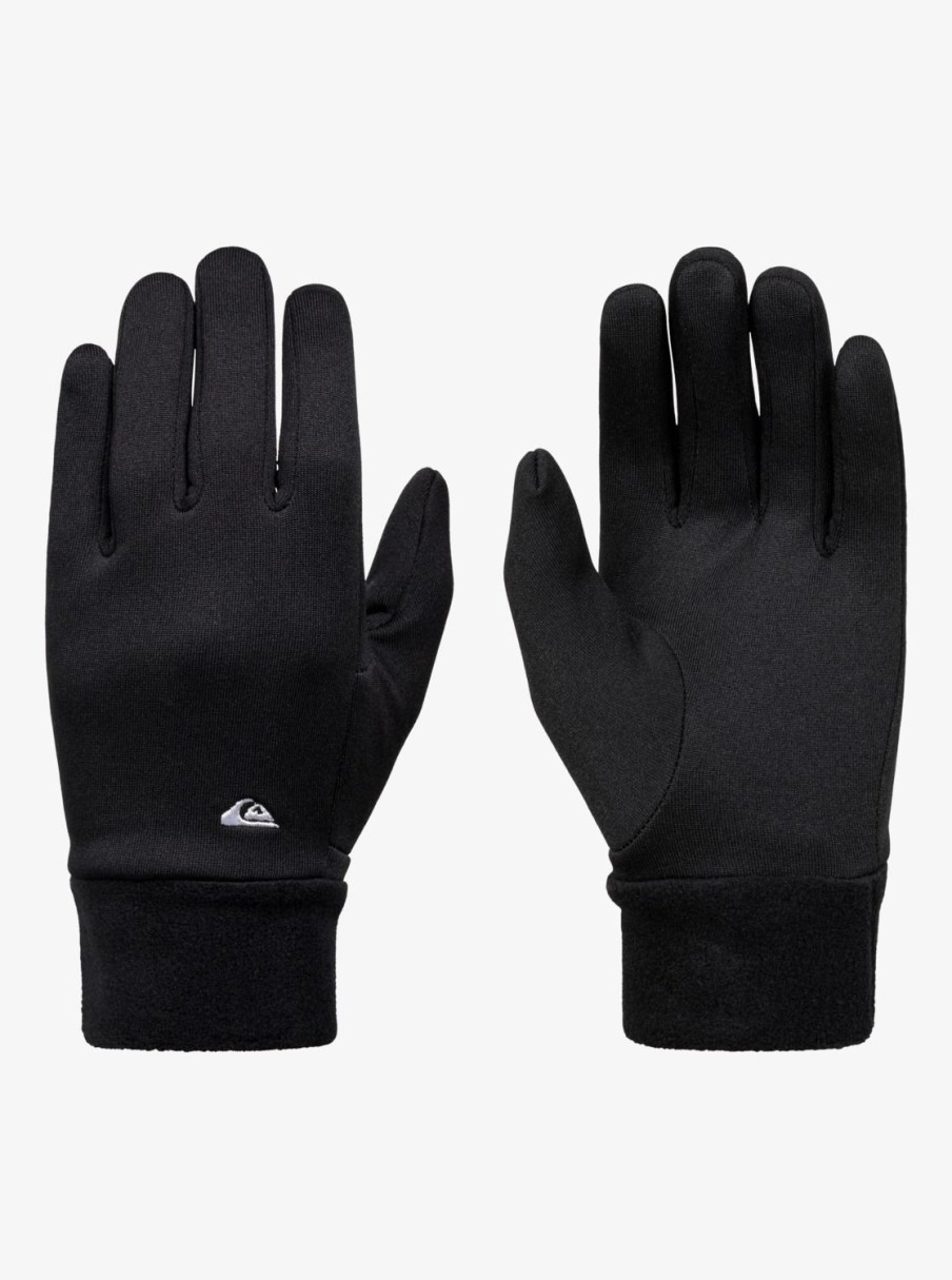 Garcon Quiksilver Accessoires | Hottawa - Gants Pour Garcon 8-16 Ans Black