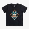 Garcon Quiksilver T-Shirts | Dirty Paws - T-Shirt Pour Garcon 8-16 Black