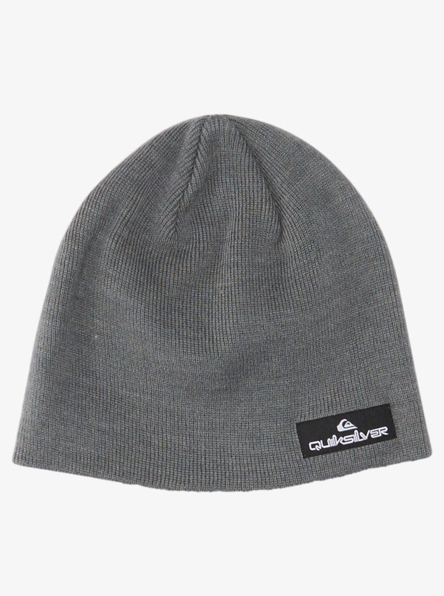 Homme Quiksilver Accessoires | Cushy - Bonnet Pour Homme Light Grey Heather