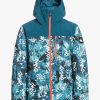 Homme Quiksilver Vestes De Snow | Morton - Veste De Snow Technique Pour Homme Majolica Blue