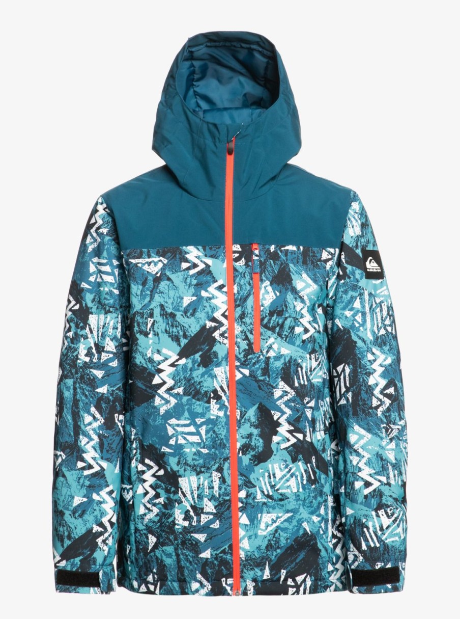 Homme Quiksilver Vestes De Snow | Morton - Veste De Snow Technique Pour Homme Majolica Blue