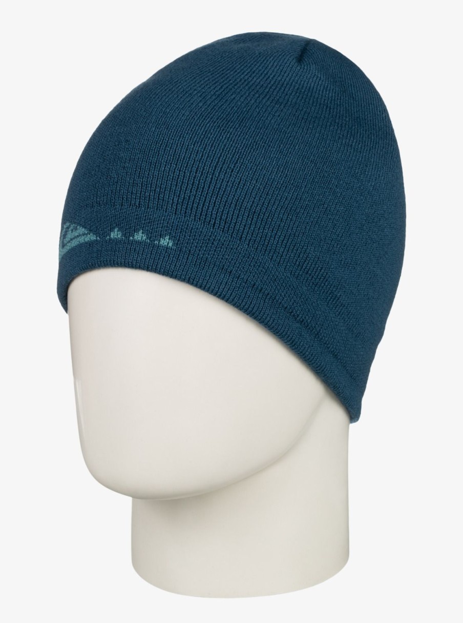 Garcon Quiksilver Accessoires | M&W - Bonnet Pour Garcon 8-16 Majolica Blue