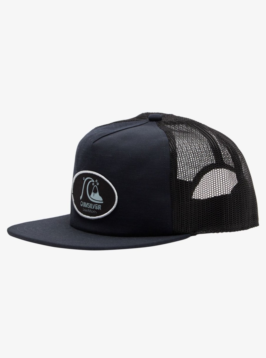 Homme Quiksilver Casquettes & Chapeaux | Originals - Casquette Trucker Pour Homme Black