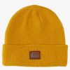 Homme Quiksilver Accessoires | Performer - Bonnet A Revers Pour Homme Mustard