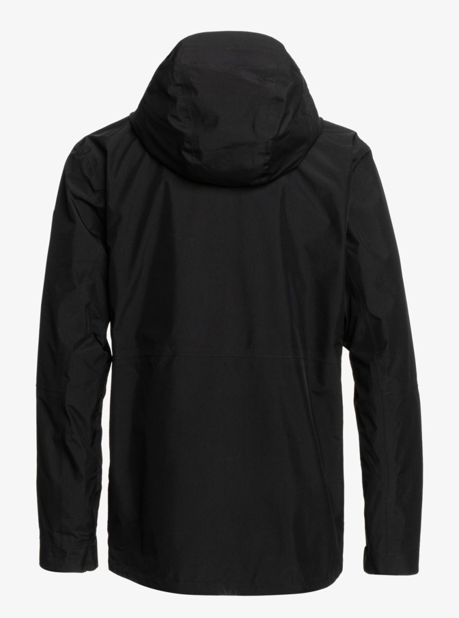 Homme Quiksilver Vestes De Snow | Mission Gore-Tex® - Veste De Snow Pour Homme True Black