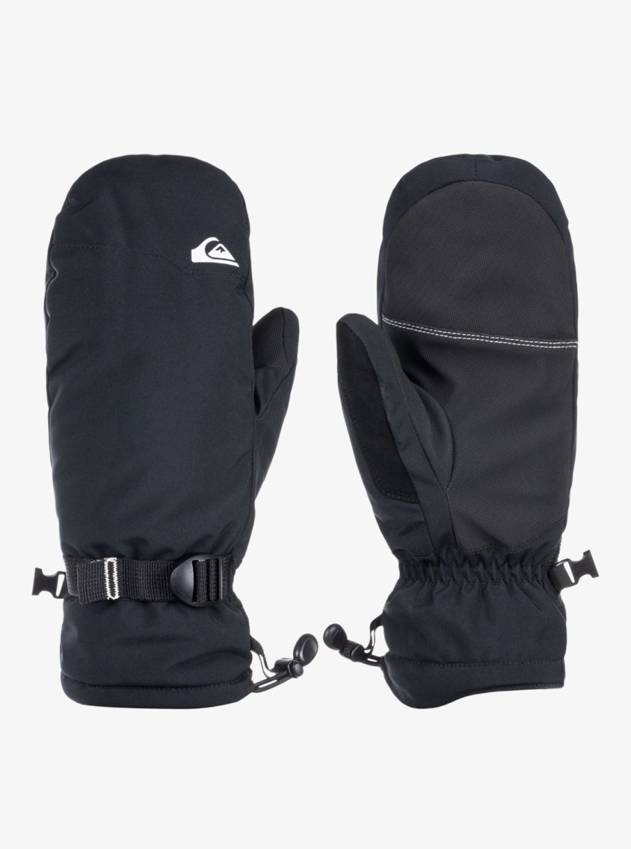 Homme Quiksilver Accessoires | Mission - Moufles De Ski/Snowboard Pour Homme True Black