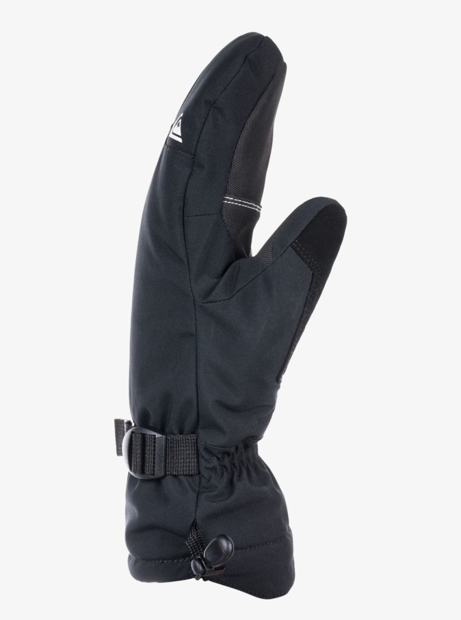 Homme Quiksilver Accessoires | Mission - Moufles De Ski/Snowboard Pour Homme True Black