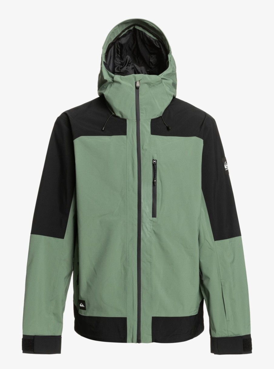 Homme Quiksilver Vestes De Snow | Ultralight 20K - Veste De Snow Technique Pour Homme Laurel Wreath