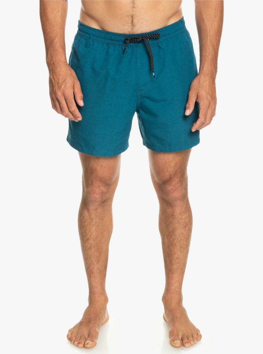 Homme Quiksilver Shorts De Bain | Everyday Deluxe 15" - Short De Bain Pour Homme Moroccan Blue Heather