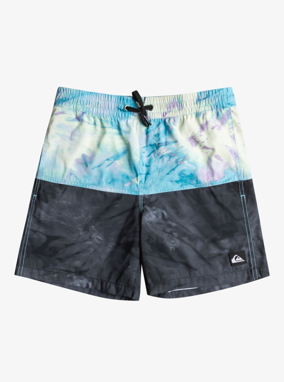 Garcon Quiksilver Boardshorts | Butt Logo 14" - Short De Bain Pour Garcon 8-16 Ans Black