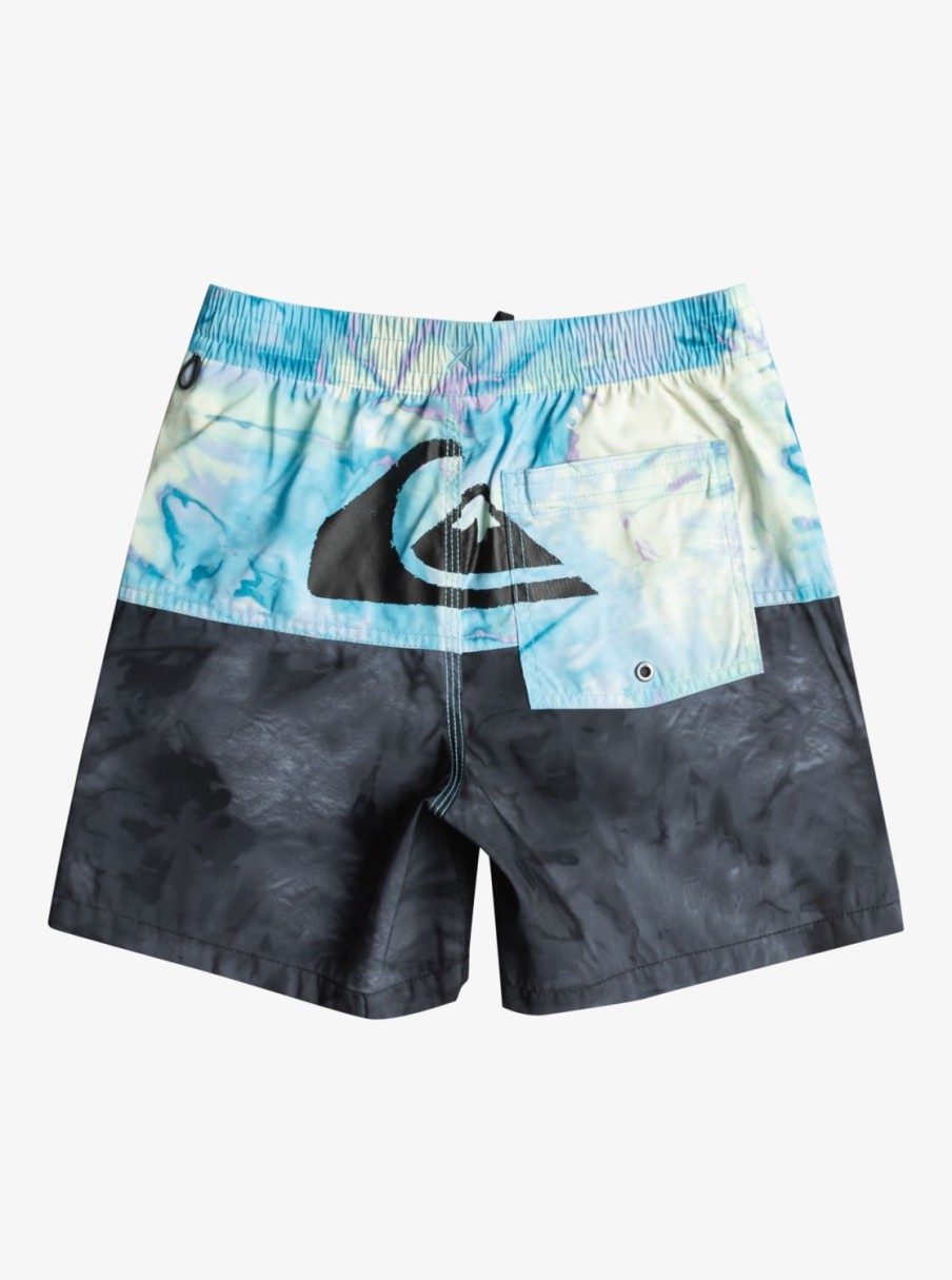 Garcon Quiksilver Boardshorts | Butt Logo 14" - Short De Bain Pour Garcon 8-16 Ans Black