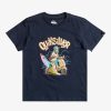 Garcon Quiksilver T-Shirts | Monkey Business - T-Shirt Pour Garcon 2-7 Navy Blazer