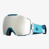 Homme Quiksilver Accessoires | Discovery - Masque De Ski/Snowboard Pour Homme Majolica Blue/ Silver Ml S3