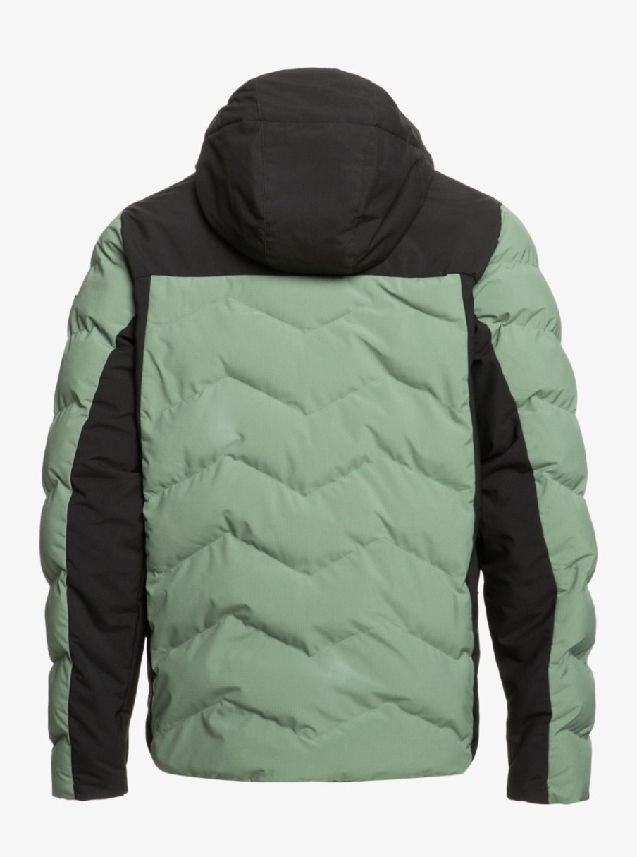 Homme Quiksilver Vestes De Snow | The Edge - Veste De Snow Technique Pour Homme Laurel Wreath