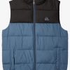 Garcon Quiksilver Vestes & Manteaux | Balgreen - Veste Sans Manches Pour Garcon 8-16 Bering Sea