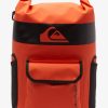 Homme Quiksilver Housses & Sacs De Surf | Sea Stash 20L - Sac A Dos De Surf Taille Moyenne Pour Homme Orange Pop