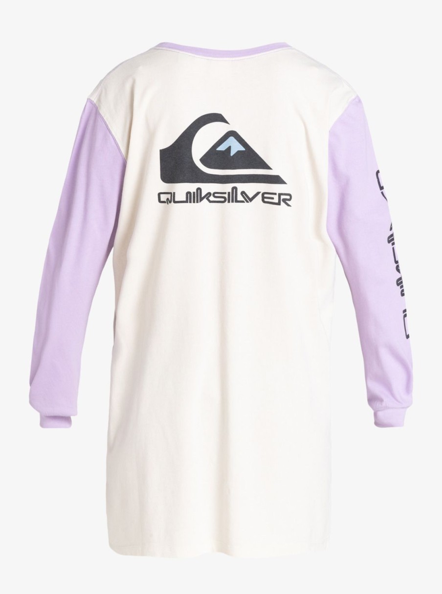 Femme Quiksilver | Uni - Robe T-Shirt Pour Femme Birch