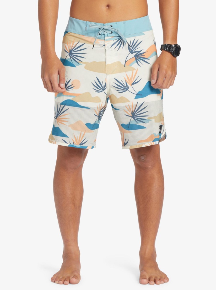 Homme Quiksilver Boardshorts | Highlite Scallop 19" - Boardshort Pour Homme Birch