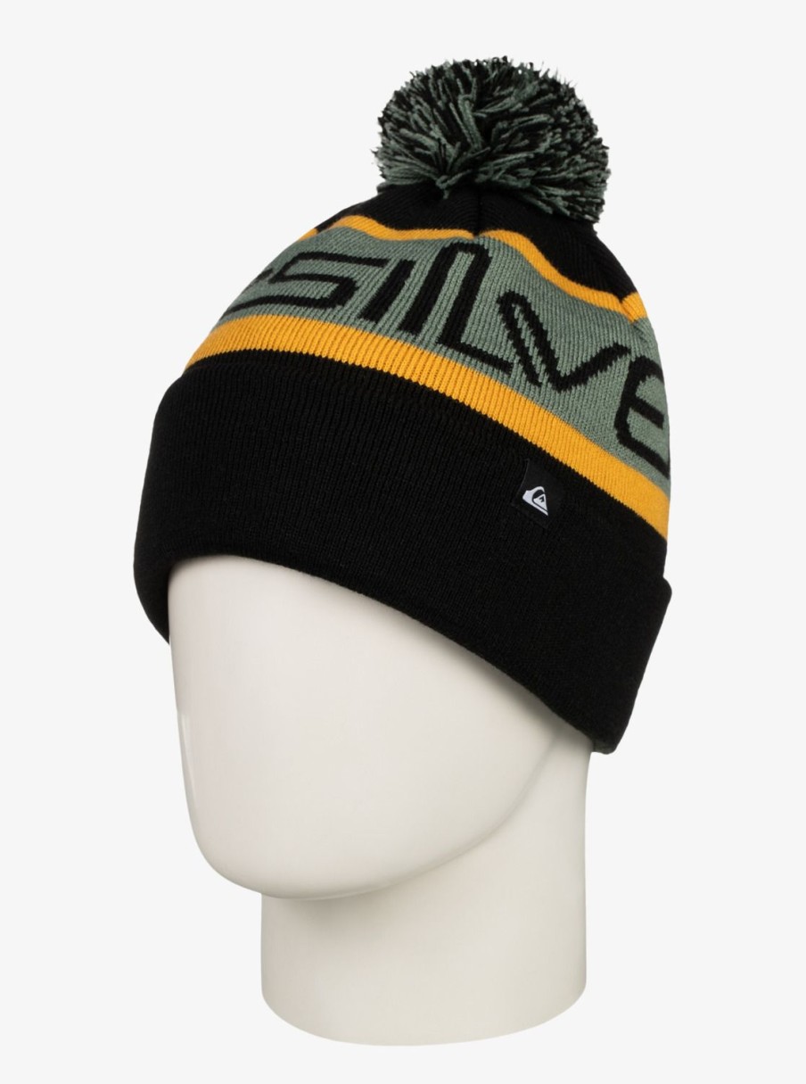 Homme Quiksilver Accessoires | Summit - Bonnet Pour Homme True Black