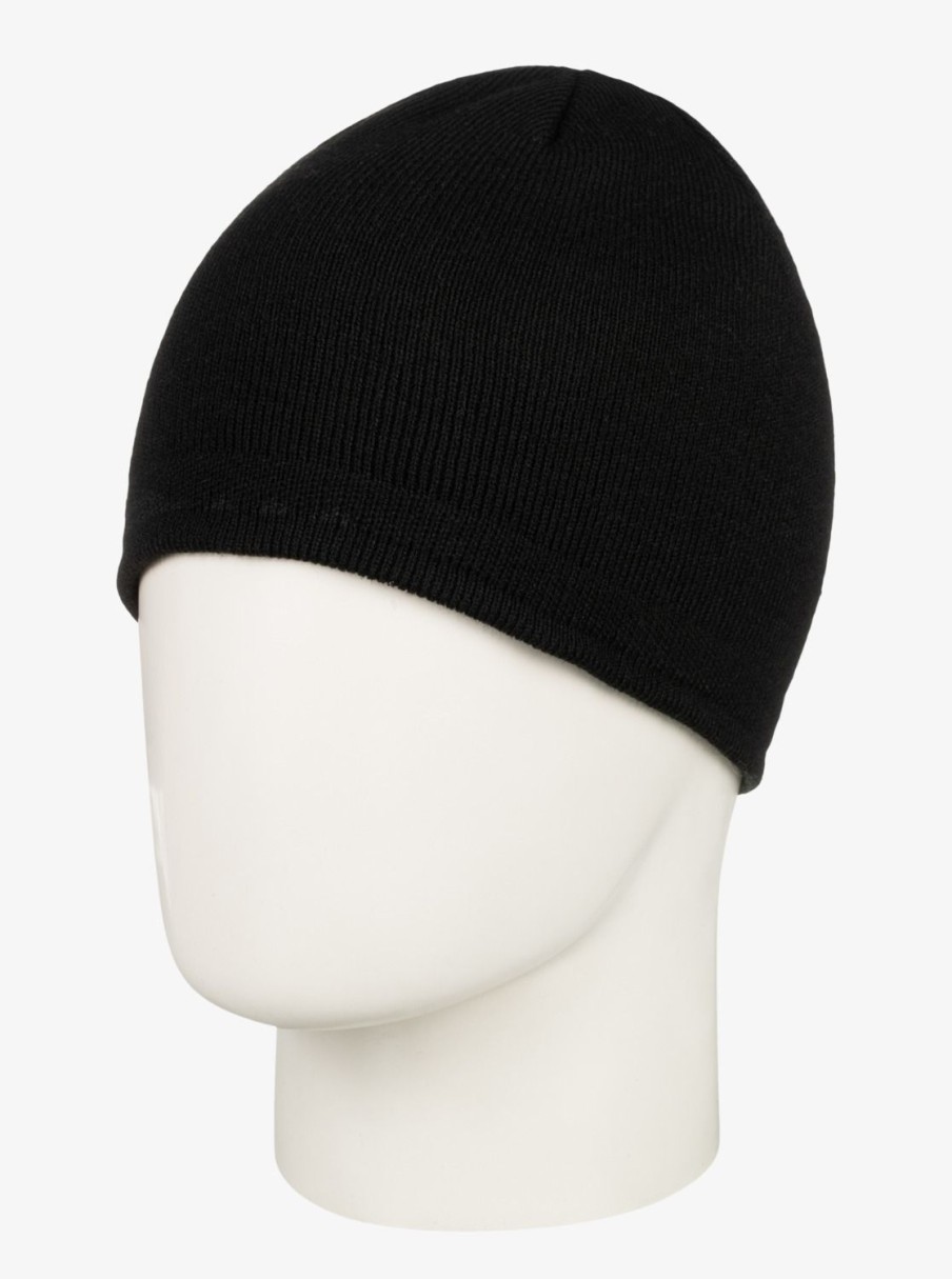 Homme Quiksilver Accessoires | M&W - Bonnet Pour Homme True Black