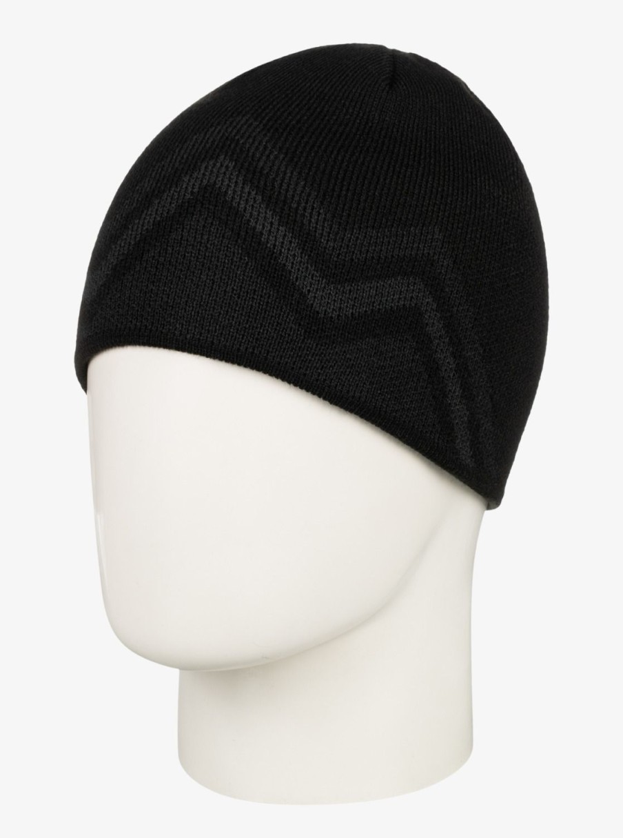 Homme Quiksilver Accessoires | M&W - Bonnet Pour Homme True Black