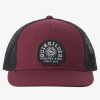 Homme Quiksilver Casquettes & Chapeaux | Dawner - Casquette Trucker Pour Homme Windsor Wine