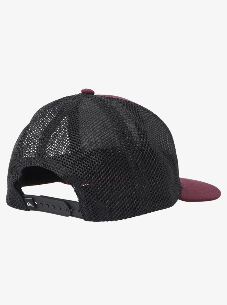 Homme Quiksilver Casquettes & Chapeaux | Dawner - Casquette Trucker Pour Homme Windsor Wine