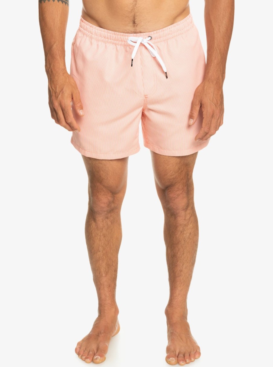 Homme Quiksilver Shorts De Bain | Everyday Deluxe 15" - Short De Bain Pour Homme Fresh Salmon