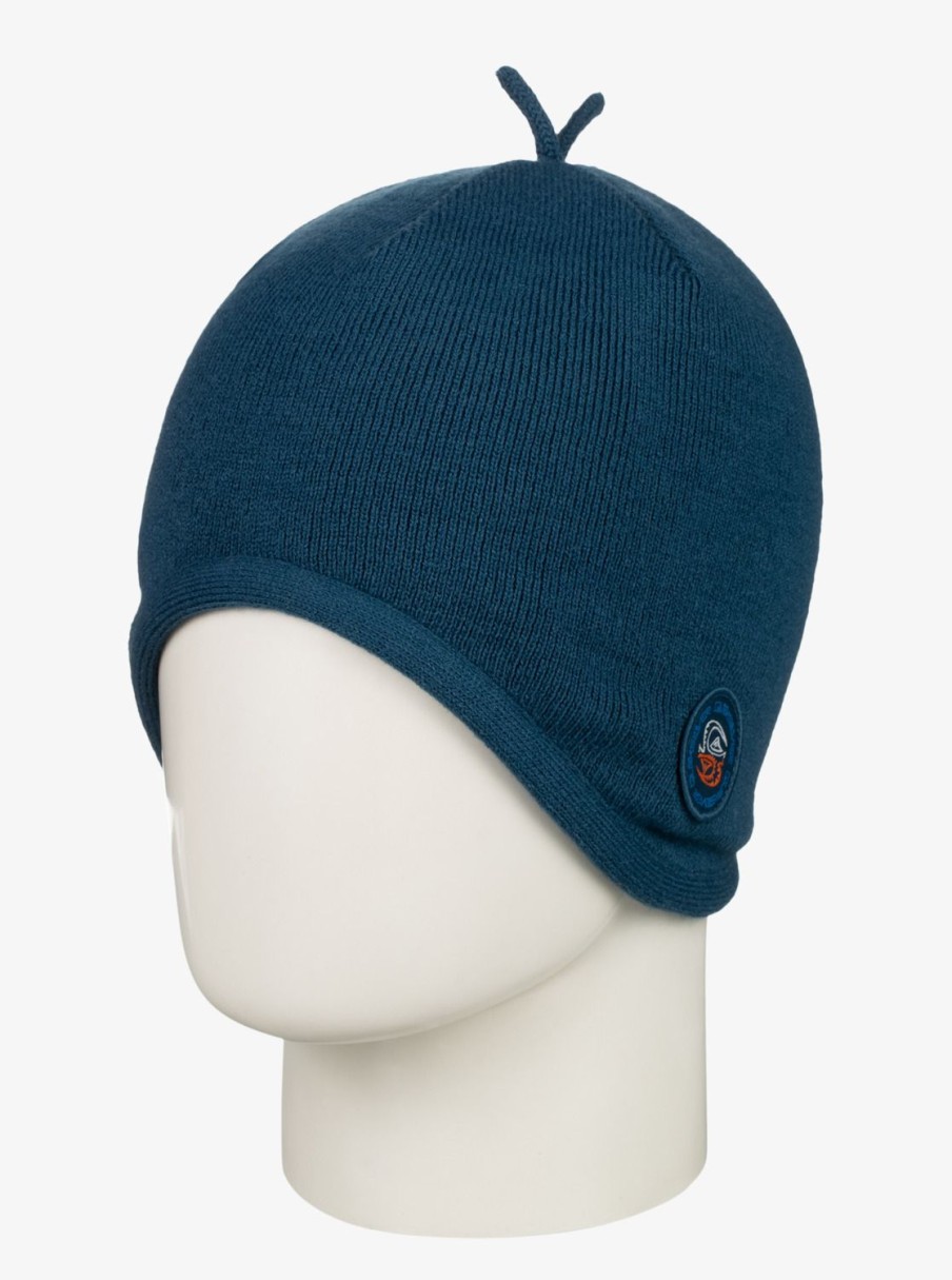 Garcon Quiksilver Accessoires | Cookie - Bonnet Pour Garcon 2-7 Majolica Blue