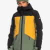 Garcon Quiksilver Accessoires | Ambition - Veste De Snow Technique Pour Garcon 8-16 Ans Laurel Wreath